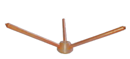 Unitech air terminal — lightning rod tip