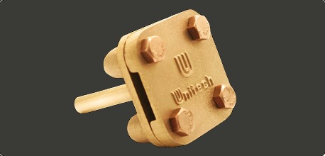 Unitech earthing accessories — bonds, clamps and earth points